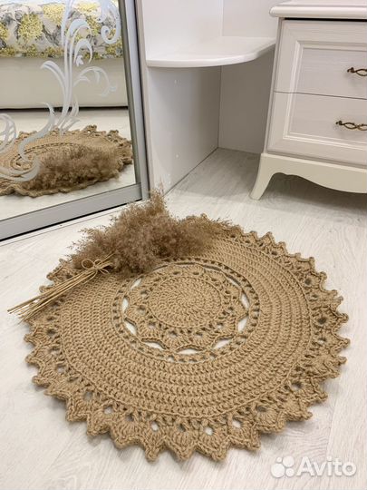 Ковер из джута