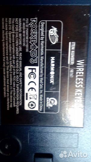 Торг Midi Кейтар Rockband 3 wireless keyboard