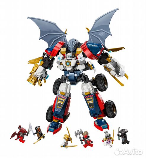 Lego Ninjago Ультрасоставной робот Зейна 71834