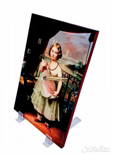 Декоративные часы принцесса саксонии