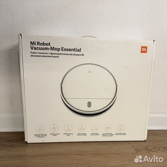 Робот пылесос xiaomi mi robot vacuum mop 2