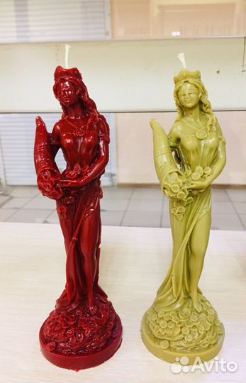 Свеча восковая Богиня Фортуна