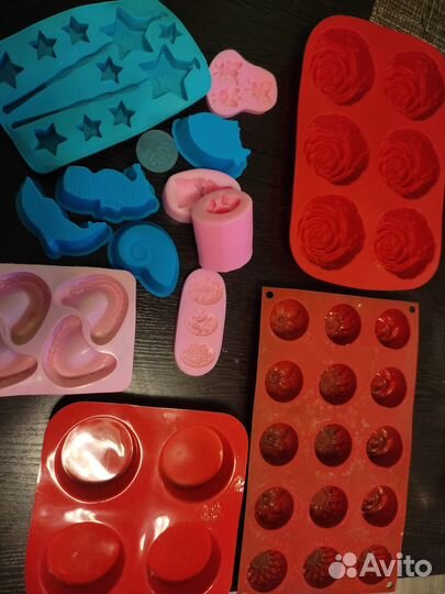 Формы для мыла. Б/у