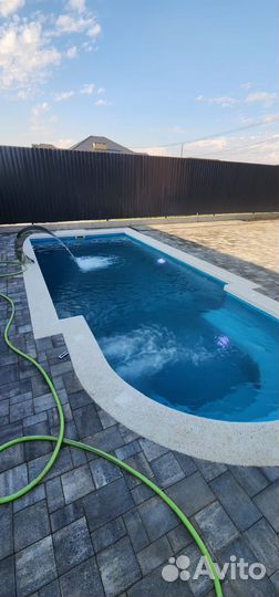 Бассейн с SPA зоной из полипропилена