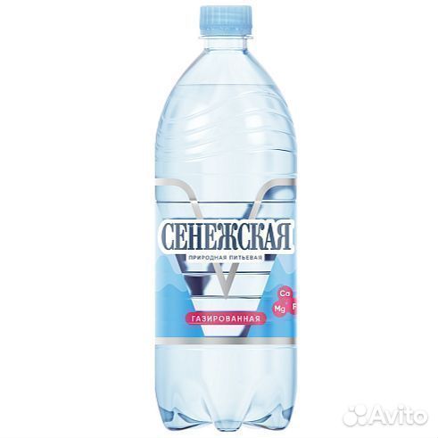 Опт - Минеральная вода Сенежская газированная 1л