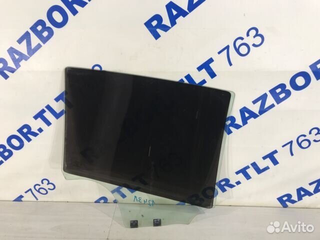 Стекло двери зад лев renault sandero 1 1.6 мт