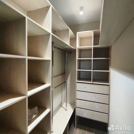 Гардеробная комната под заказ без посредников