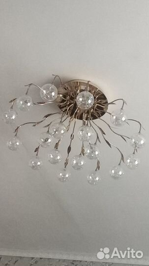 Люстра потолочная бу