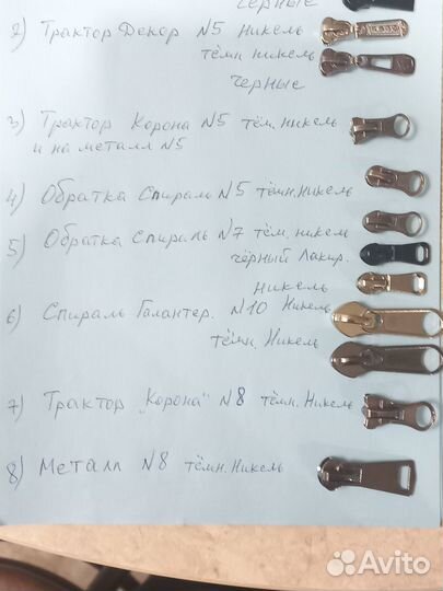 Продам замок-молнию и замки к ней