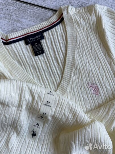 S,M,L/Us Polo Assn джемпер женский. Оригинал