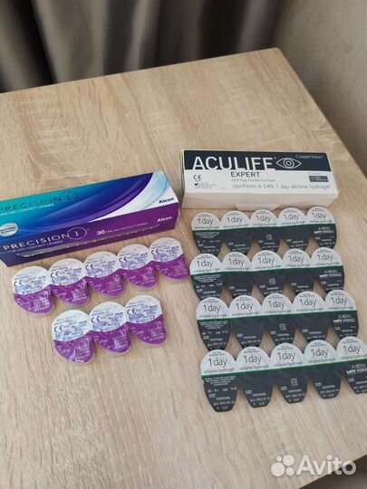 Контактные однодневные линзы -3.25 28 штук