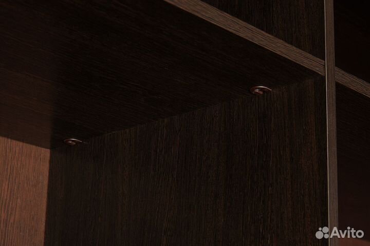 Шкаф-купе 240*58*240 3дв. венге (комбинированный)