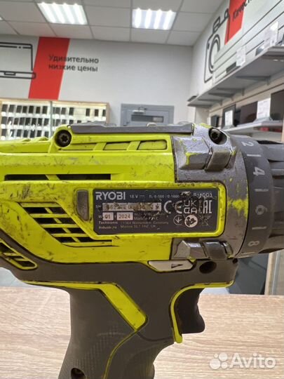 Дрель-шуруповерт Ryobi R18DD3-113S