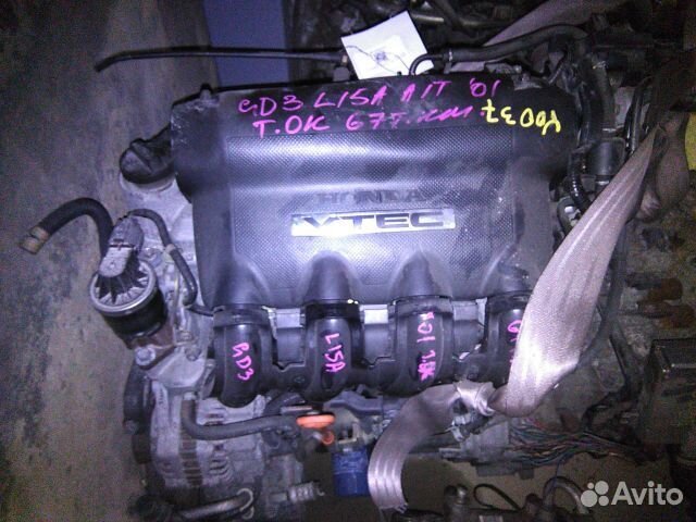 Двигатель на Honda Fit GD3 L15A