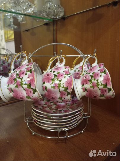 Сервис чайный 6 пар Arti M коллекционное