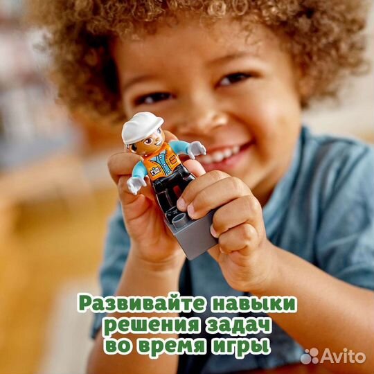 Конструктор lego duplo 10931 Грузовик и экскаватор