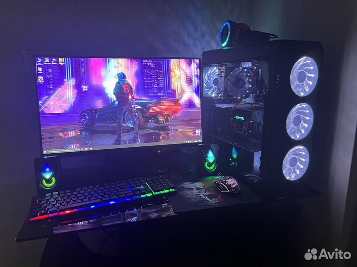 Игровой в сборе 100Гц / i7 8700K / RTX 3060