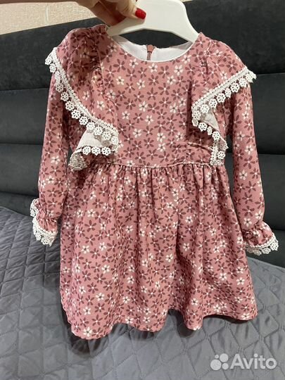 Платье для девочки 9-12мес
