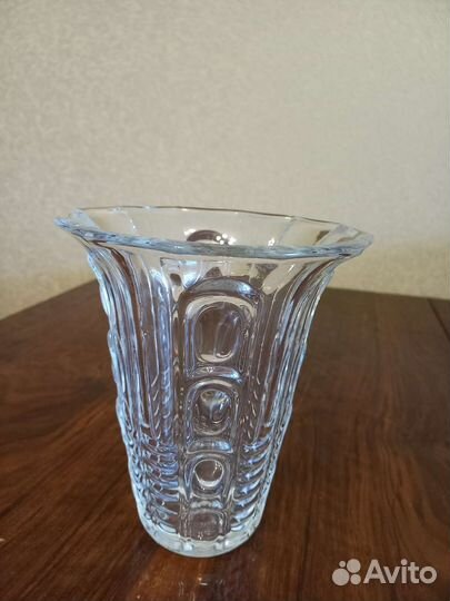Хрустальная ваза для цветов СССР