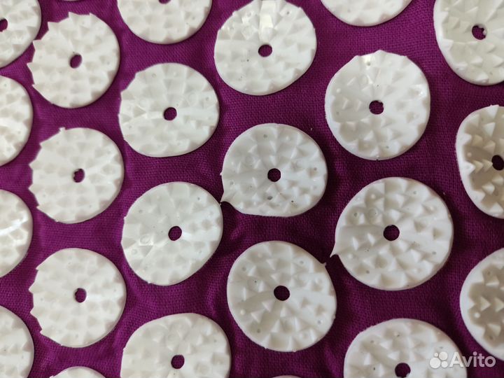 Массажный акупунктурный коврик с валиком новый