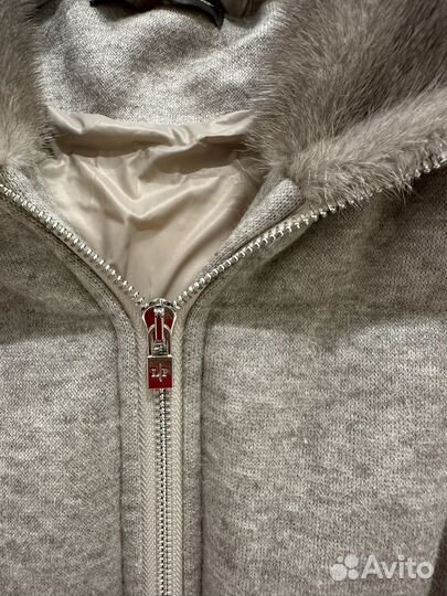 Парка кашемировая Loro Piana с норкой