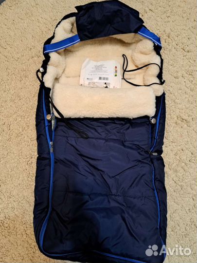 Зимний конверт в коляску