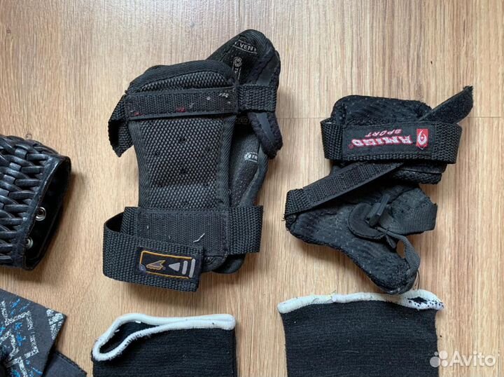 Защита на локти и кисти напульсник бандана