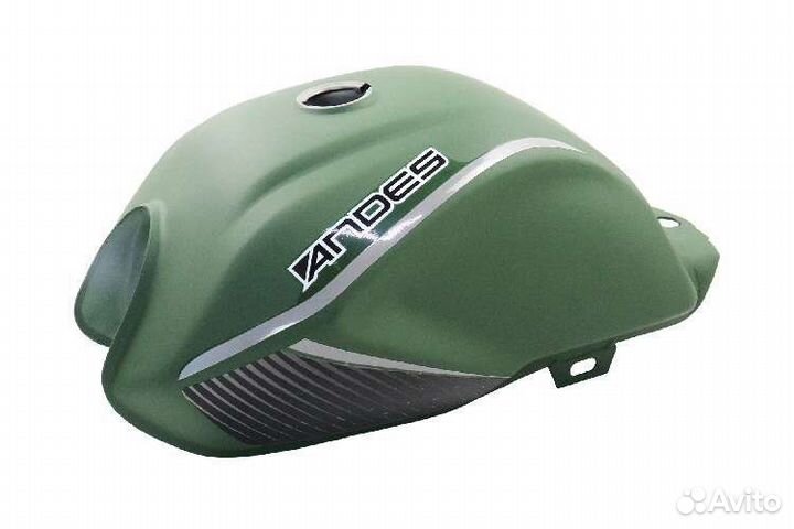 Бензобак Alpha andes зеленый матовый