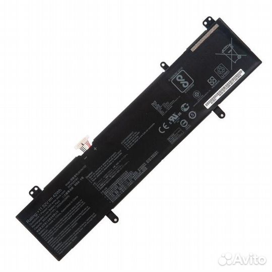 Аккумулятор для ноутбука Asus S410UA 11,52V 42WH с