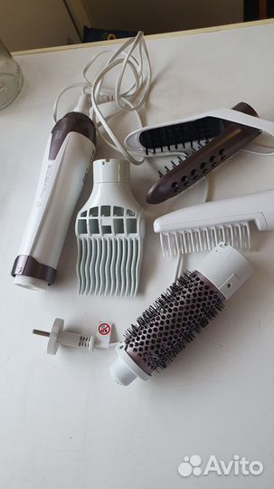 Фен-щетка Rowenta Hot Air Brush CF7830F0 White