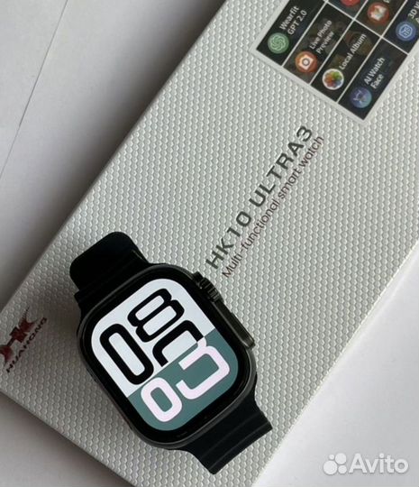 SMART Watch HK10 ultra 3 49mm Black Titanium