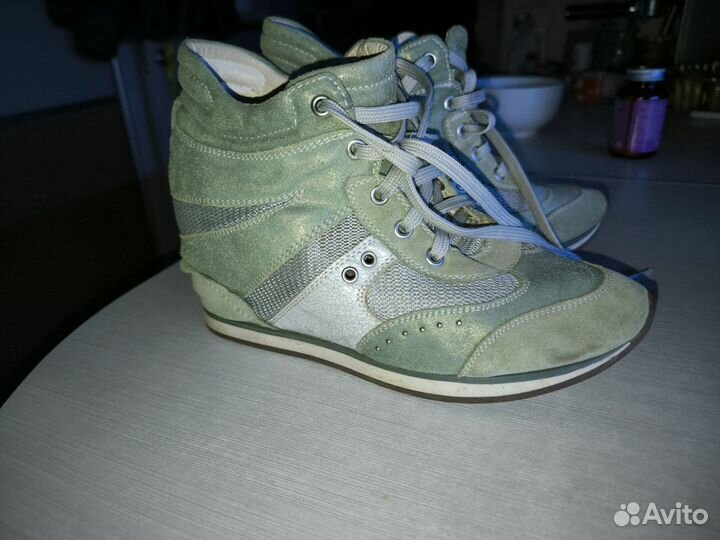 Ботинки на платформе geox