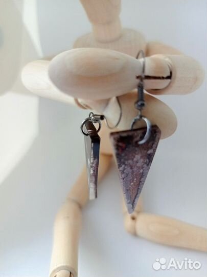 Серьги ручная работа