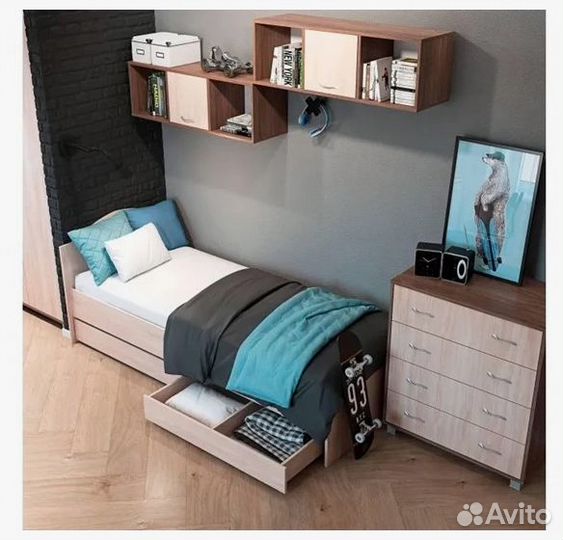 Уголок школьника со шкафом. Замер, рассрочка