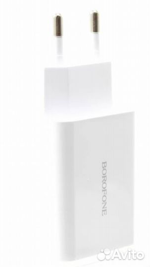 Зарядное устройство USB 3A borofone BA21A 18W QC3