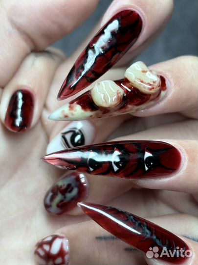 Крейзи маникюр / креативный маникюр