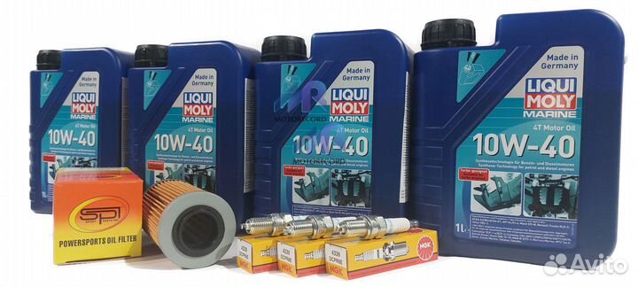 Масло для гидроцикла BRP SEA-DOO свечи + фильтр