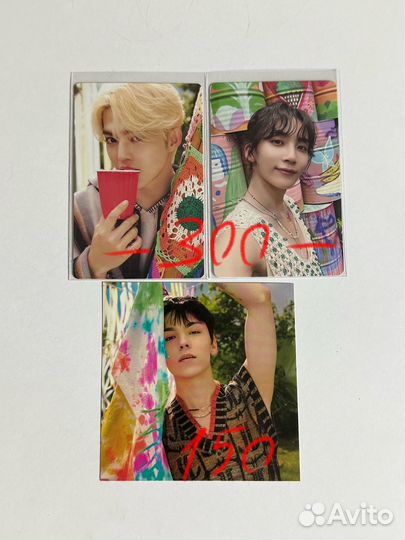 Карты seventeen heaven s.coups jeonghan vernon