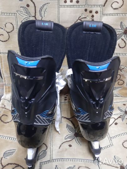 Коньки хоккейные профессиональные true размер 6,5W