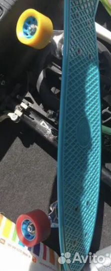 Самокат scooter MID 7 UK до 100 кг.скейт в подарок