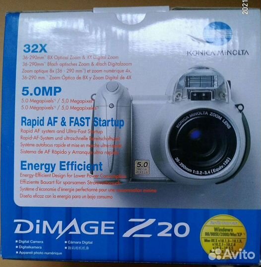 Фотоаппарат Konica Minolta dimage Z20