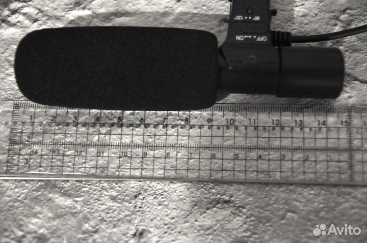 Микрофон для фото и видео камер (накамерный)