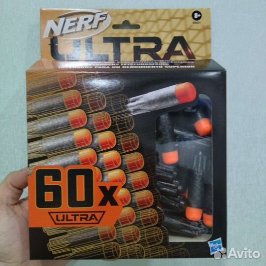 Новые пули для nerf ultra 60 штук