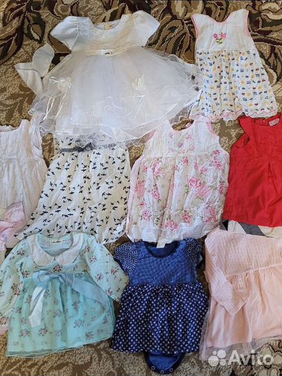 Детские вещи пакетом для девочек