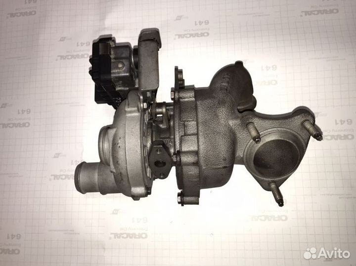 Турбина ford transit connect focus. Турбина Форд