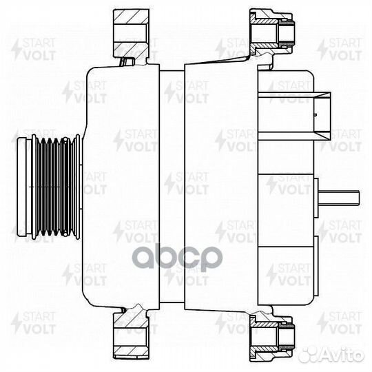 Генератор 373002G750;BN373002G750;ALA7751GB;ALA