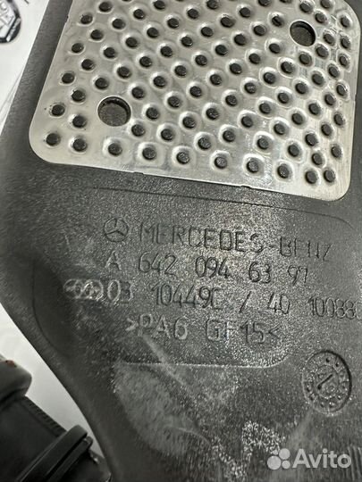 Воздухомер Мерседес двигатель m642