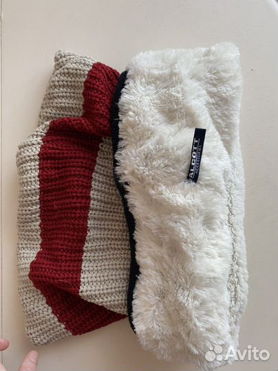 Комплект шапка и снуд женский