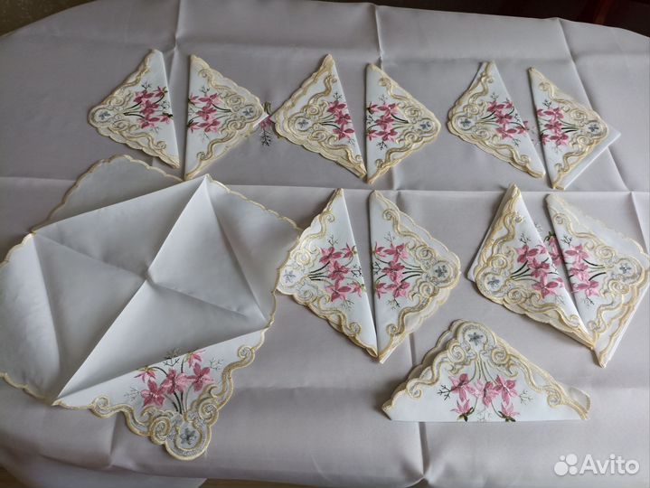 Тефлоновая скатерть с салфетками