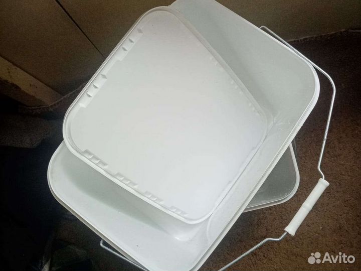 Бу ведра пластиковые 20 литров с крышками